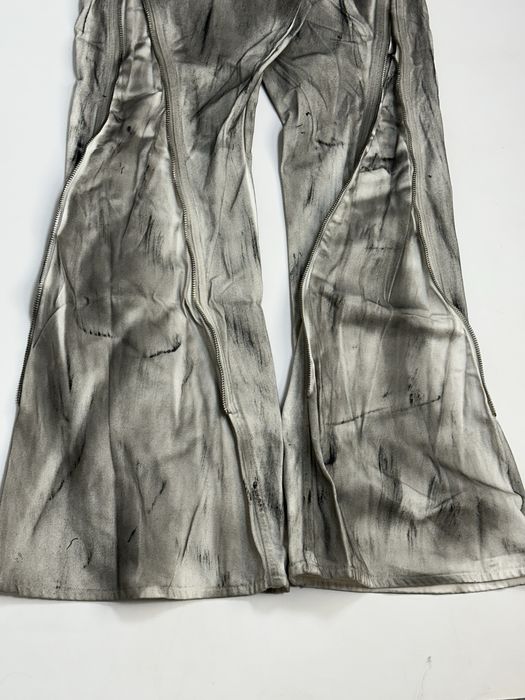 Rick Owens BANANA type faded opium archive джинси сині джинсы клеш M L