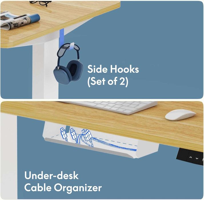 Nowe biurko elektryczne / blat / stół / 60x100cm / FlexiSpot !K491!