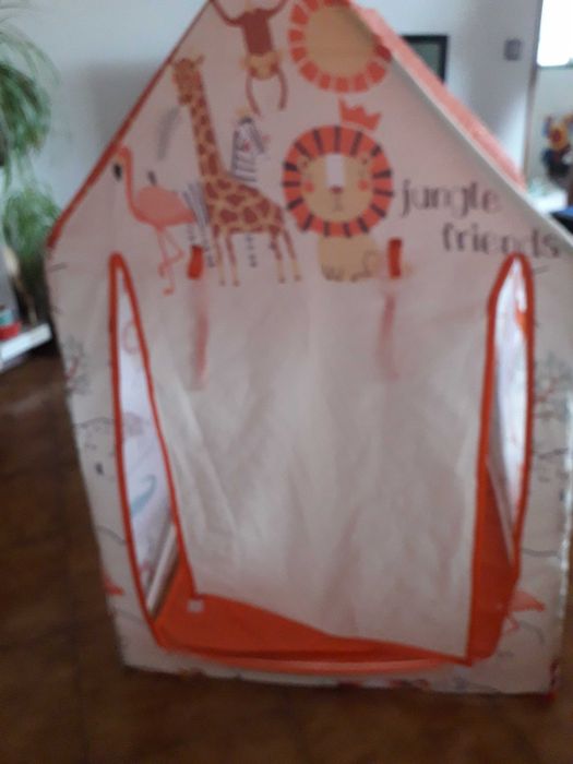 Cabana de brincar de tecido