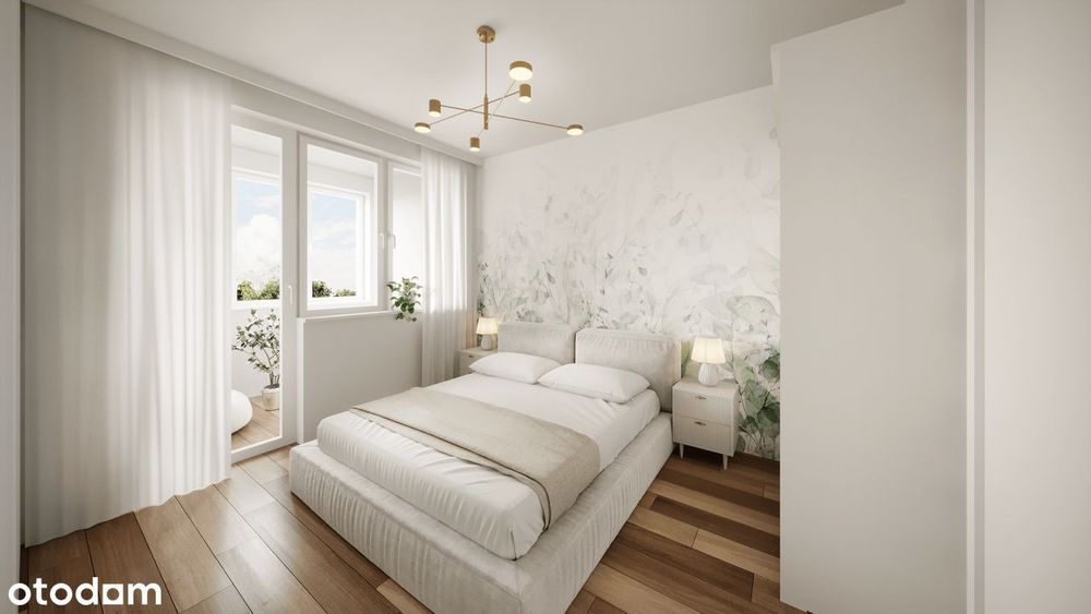 NOWE | 1 piętro | 2 sypialnie, salon, kuchnia + przeszklona loggia