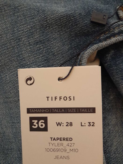 Calças de Ganga Homem Tiffosi