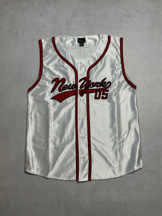 Винтажное баскетбольное джерси New York made in Korea jersey оригинал