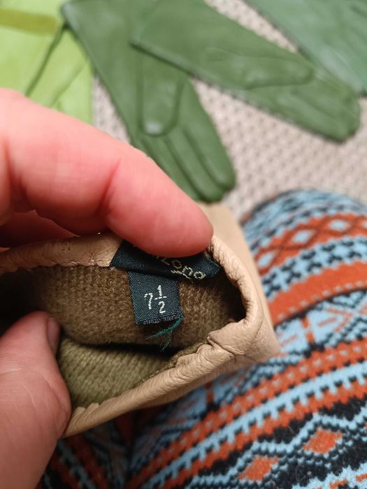 Шкіряні рукавиці теплі нові 6,5 - 8р.