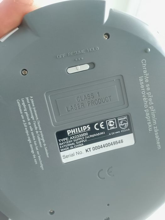 Портативний CD-програвач Philips Jogproof AX2330