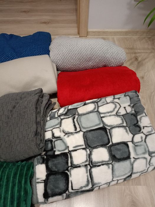 Zestaw 10 kocy 150-160/200