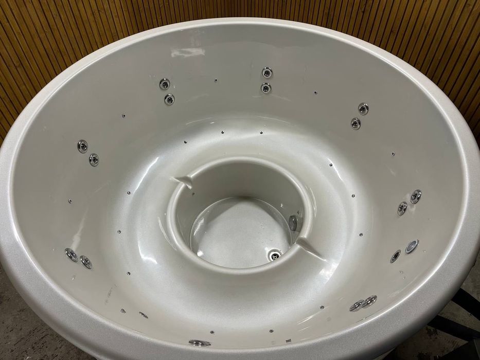 Balia ogrodowa Premium | gorąca beczka ruska bania hot tube jacuzzi