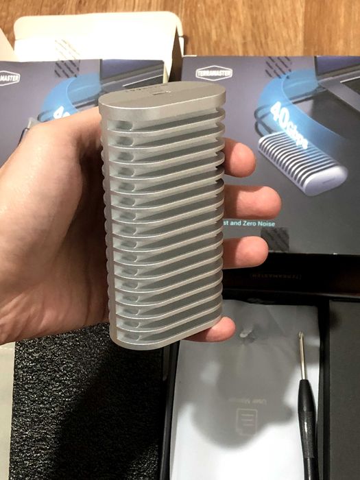 Новий TerraMaster D1 SSD Plus 40gbps– корпус NVMe накопичувачів