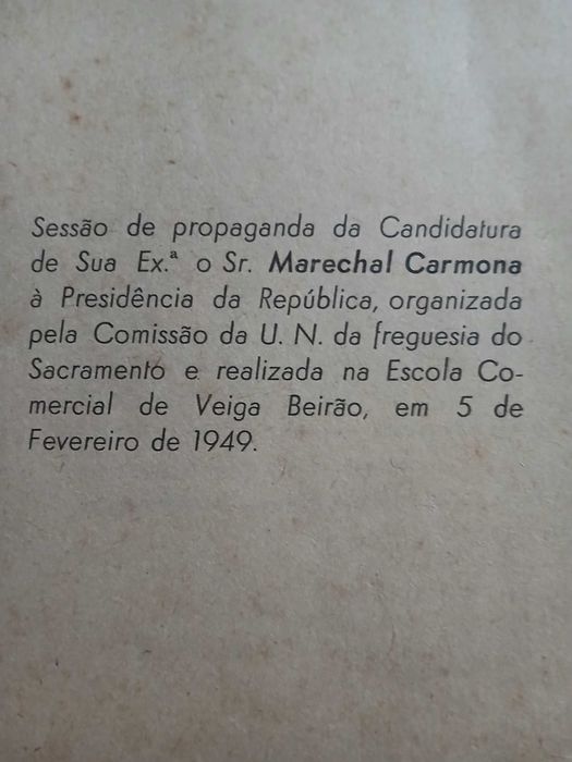 "Estado Novo" - documentos desde 1949 a 1972