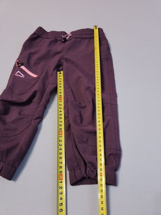 Norheim Softshell spodnie outdoorowe cienkie rozmiar 3 lat