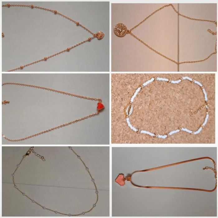 Colares novos. Mais modelos disponíveis nas fotos
