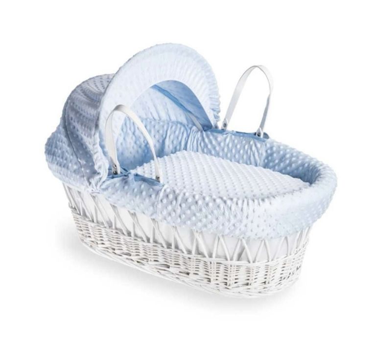 Kosz wiklinowy kołyska dziecięca