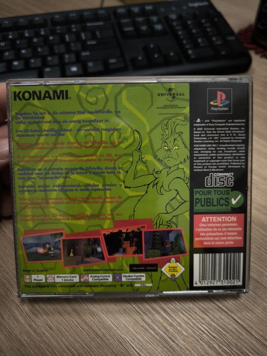 The Grinch PlayStation 1 ps1