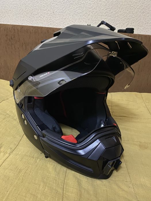 Мото шолом Nolan N70-2 X Flip Up модуляр L Pinlock ендуро трансформер