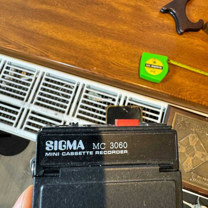 Retro Dyktafon Kasetowy Sigma MC 3060 Stan