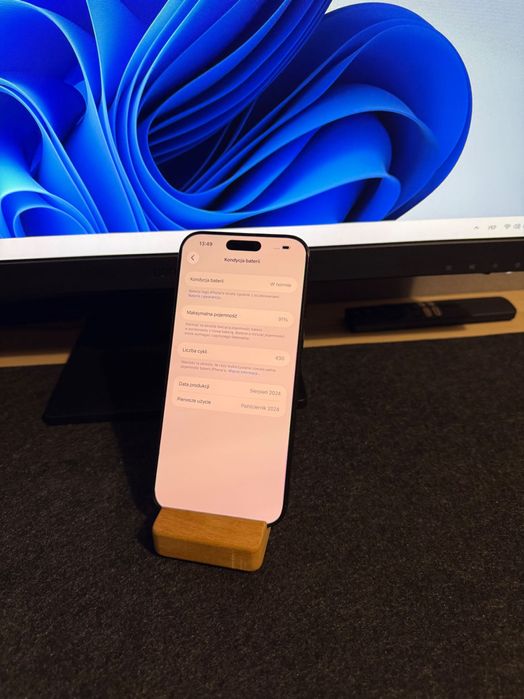 iPhone 16 Pro Max Bateria 91%