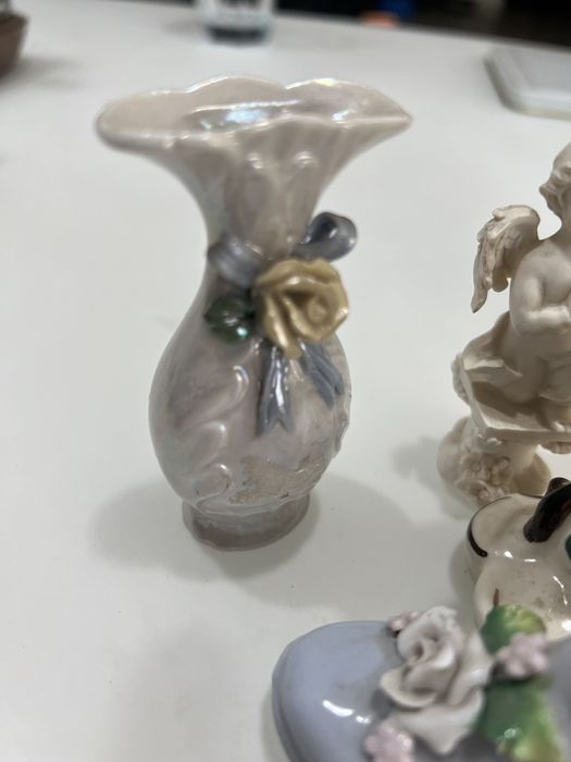 Zestaw figurek porcelanowych