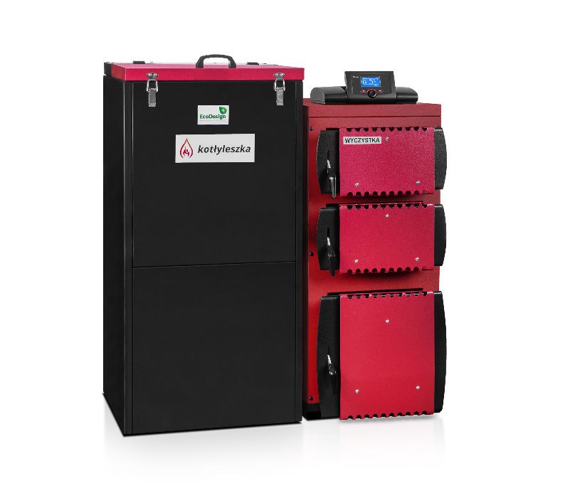 Kocioł piec c.o. 5 klasa KATLA 27 kW pellet  ekoprojekt