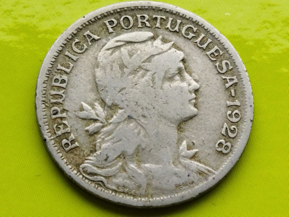 moeda de 50 centavos 1928