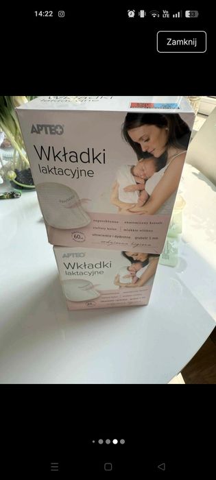 Laktator plus wkładki gratis