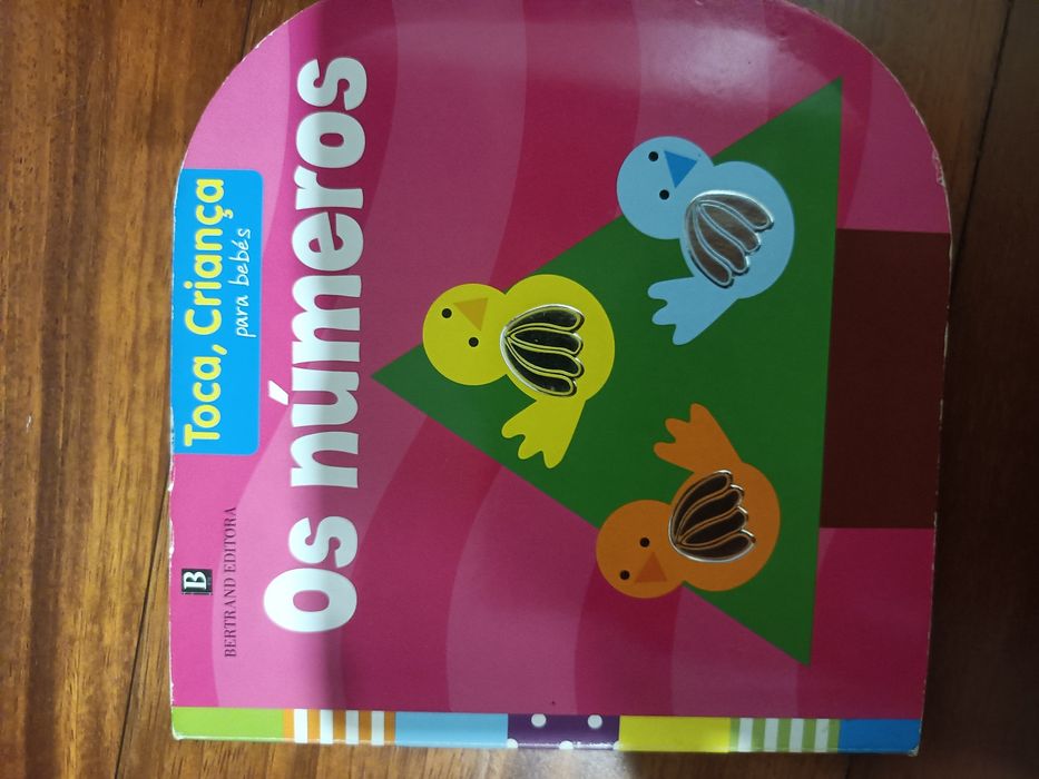Vendo livro pedagógico para bebés sobre Numeros