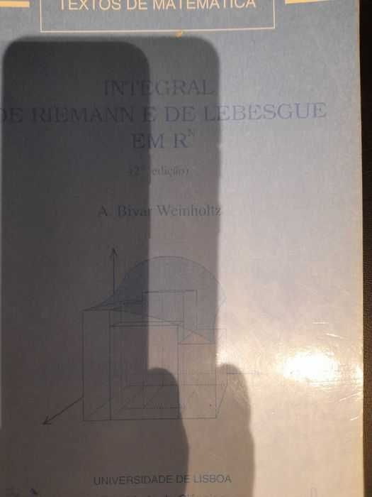 Lote 8 livros matemática avançados