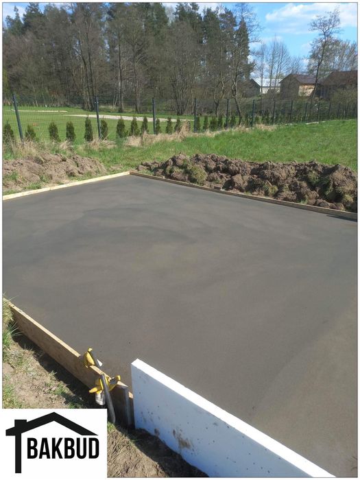 Wylewki betonowe pod garaże, wiaty, altany