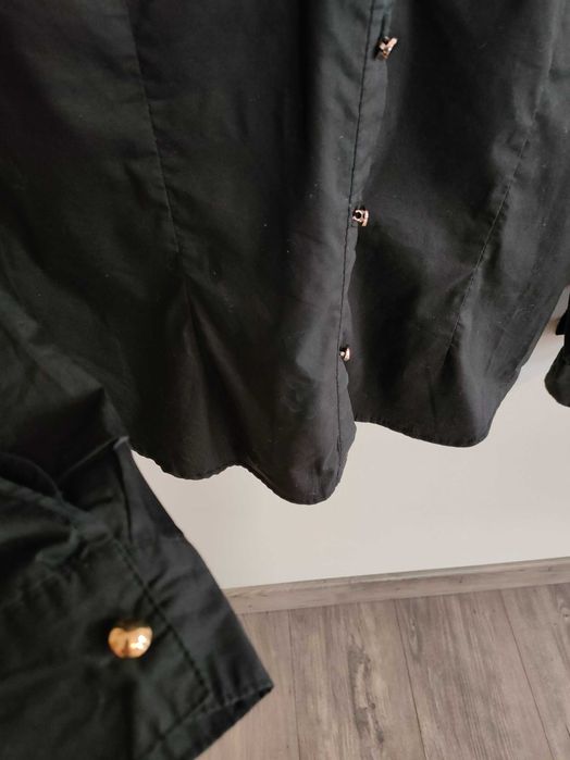 Koszule czarne rozm M - 2 sztuki