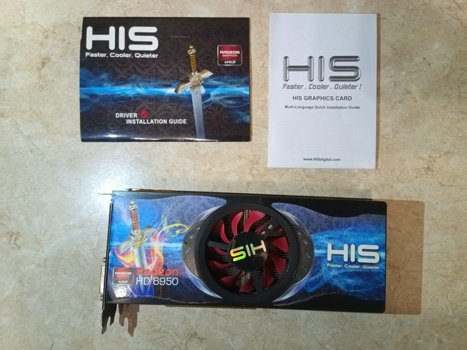 Відеокарти HIS Radeon HD 6950 2 GB