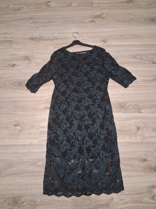 Sukienka damska elegancka koronka 44 XXL Livili