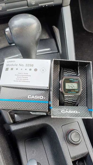 Casio A168WEHB-1A "Homage Calculadora SL-800"pecial Edition