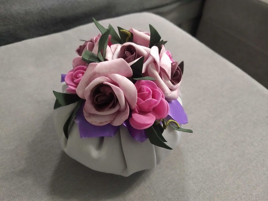 Stroik kwiatowy ręcznie robiony