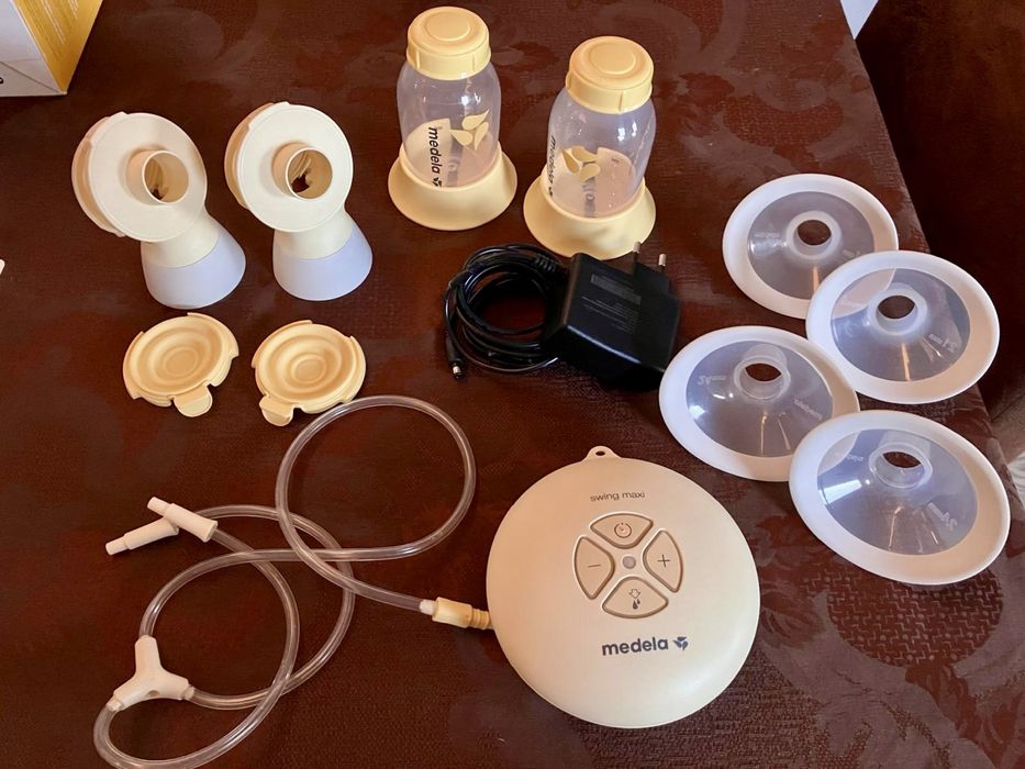 Extrator de Leite Portátil Duplo Medela + Soutien Medela