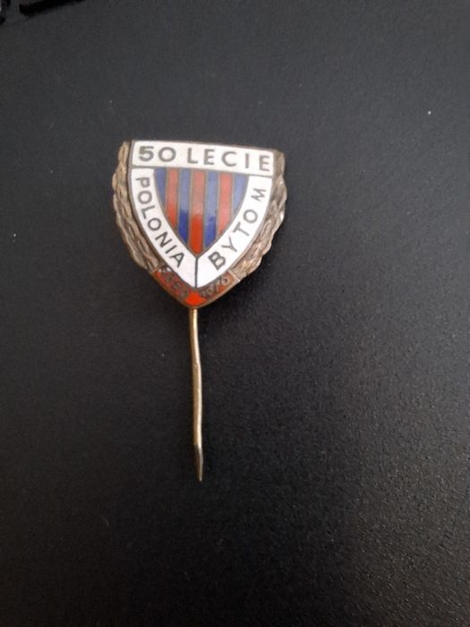 Pins, wpinka, 50 lecie Polonia Bytom