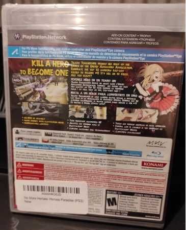 No More Heroes PS3 (Novo selado)
