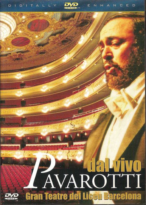 Dvd Pavarotti dal Vivo - musical - ópera