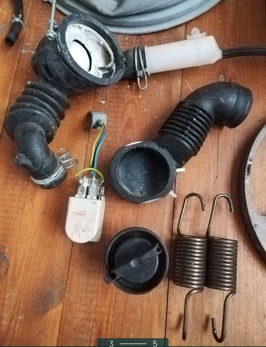 Części zamienne do pralki Bosch classixx 6 koło pas Wąż szuflada