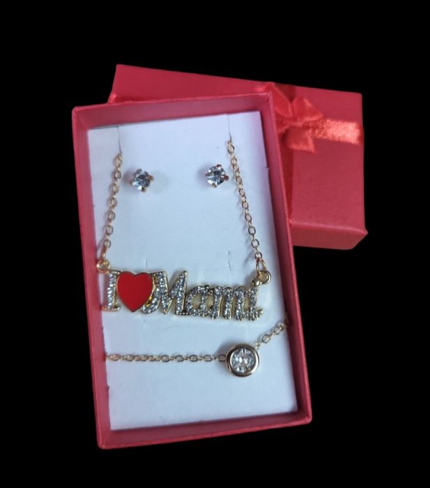 Zestaw  / komplet biżuterii mama