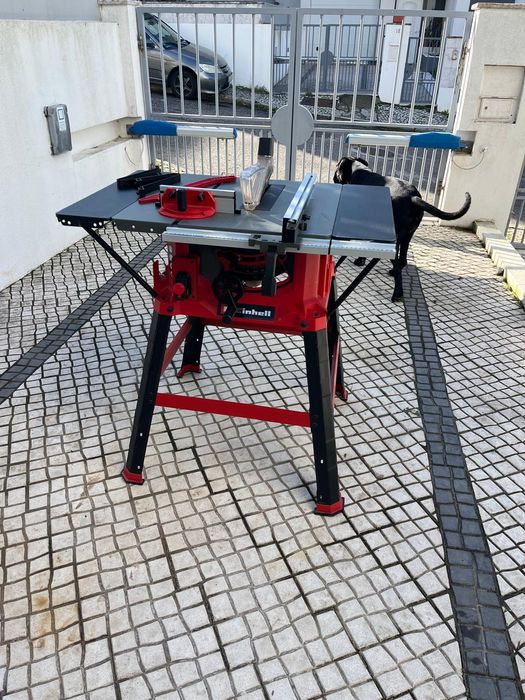 Serra de mesa EINHELL  com bancada 1800 W 254 mm Einhell TC-TS 254 U