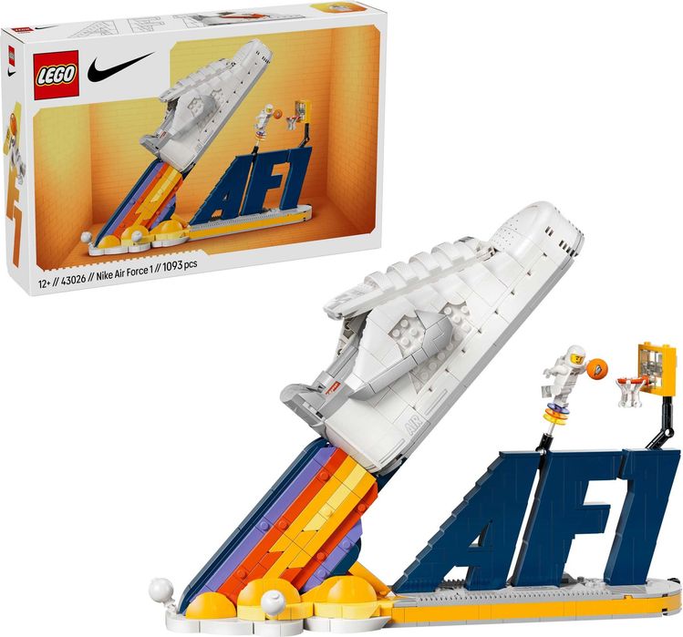 Конструктор LEGO Nike 43026 Air Force 1  x LEGO  Set. Колаборація LEGO та Nike