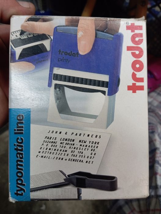 самонаборный штамп Trodat Printy
