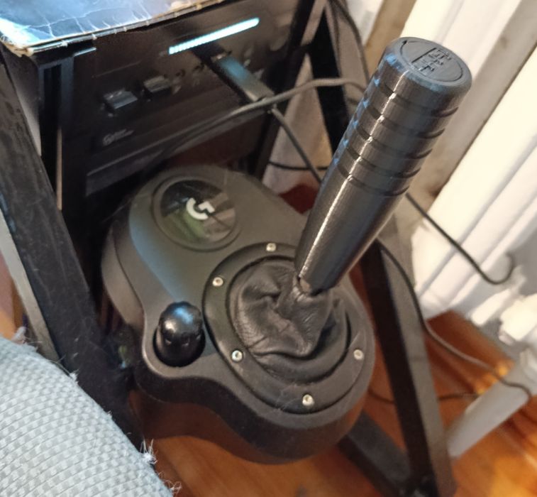 Gałka zmiany biegów  custom 120mm do shiftera Logitech