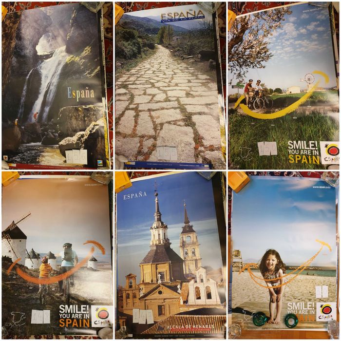 20x plakat Hiszpania, Teneryfa, Andaluzja, Gran Canaria, Ibiza Almeria