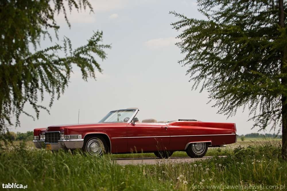 Cadillac kadilak auto do ślubu