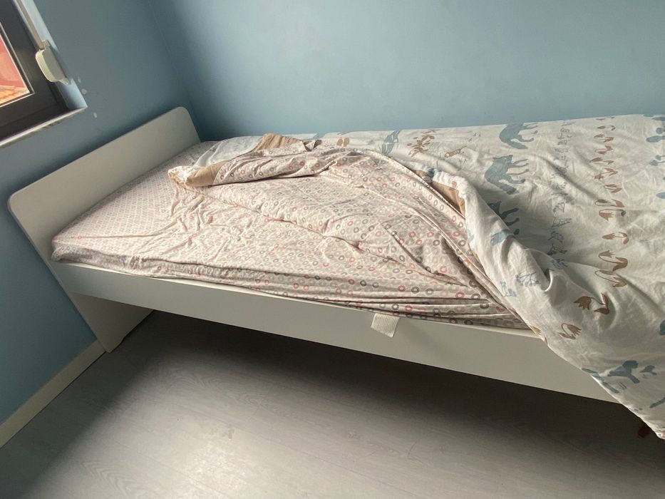 Cama criança 90x200cm com caixa de arrumação