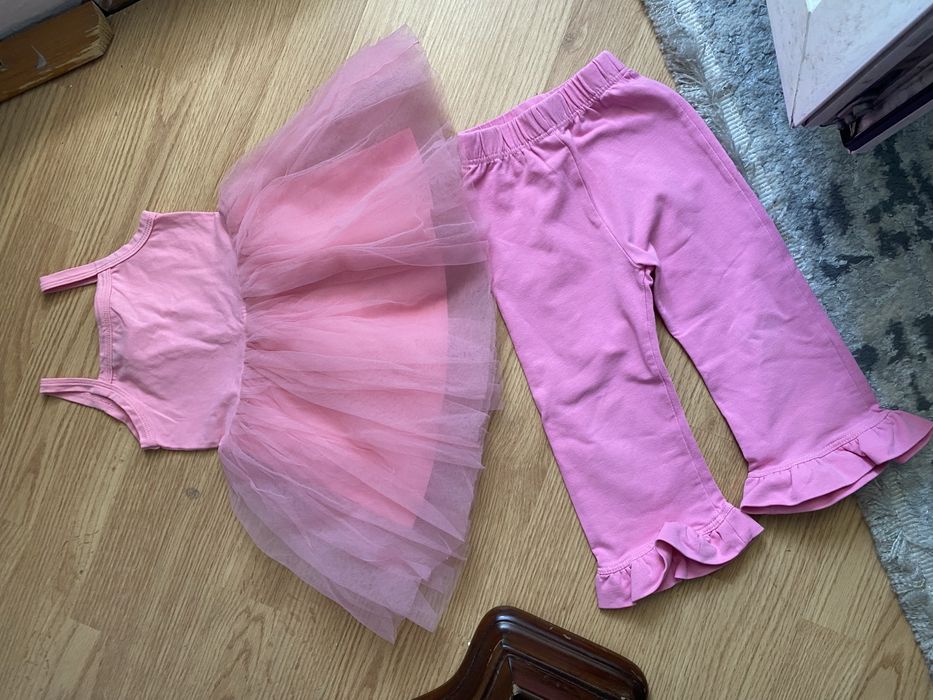 Ветровка джинси, платья на 2 р