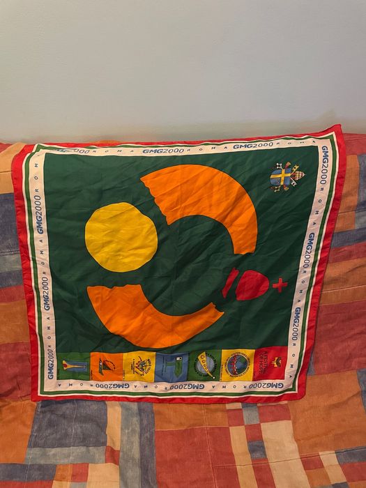 Lenço JMJ 2000 Roma Jubileu