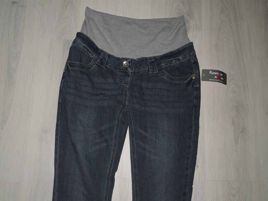 Nowe Spodnie dżinsowe ciążowe 42 Funmum