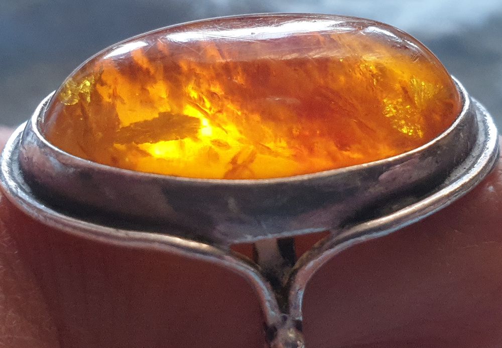 pierscienie olbrzymie srebro