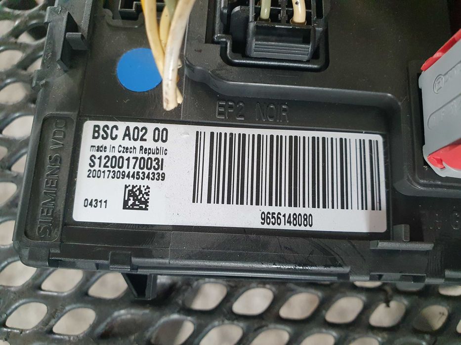 Modul sterownik BSC Peugeot 407 sprawny