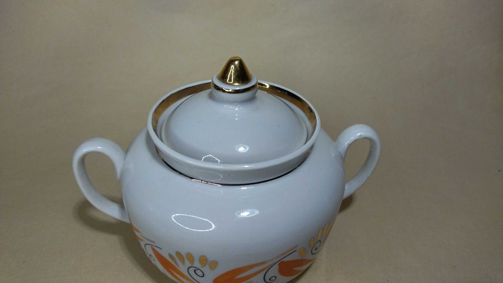 Красивая сахарница Дружковка, сахарница ссср